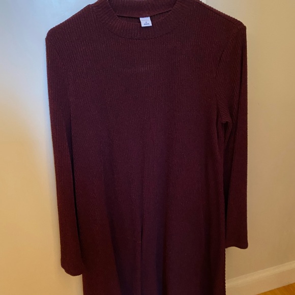 Purple Old Navy Winter Dress - Picture 3 of 3